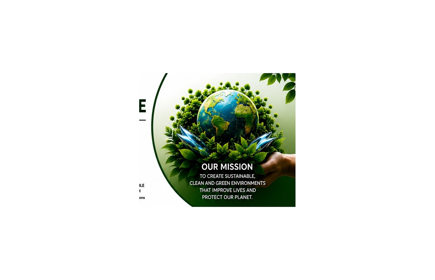 Green environment and planet